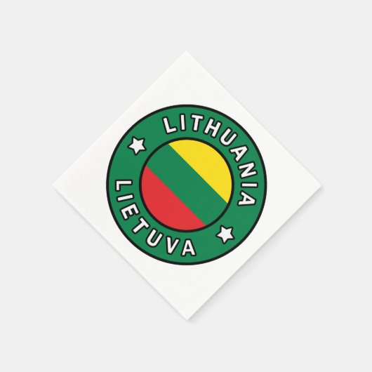 Litouwen Lietuva Servet (Hoek)