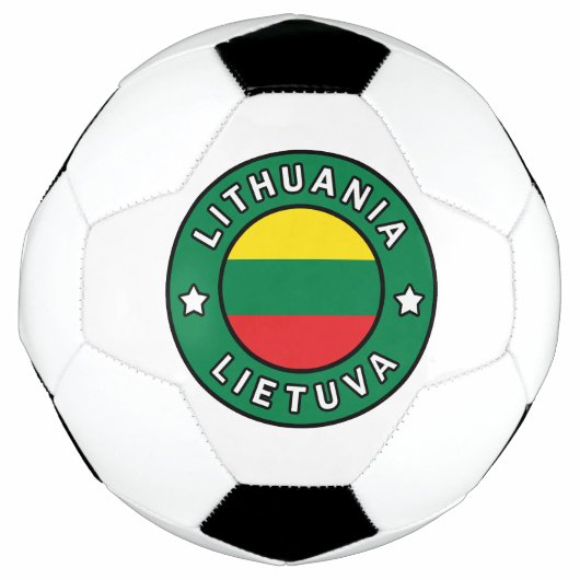 Litouwen Lietuva Voetbal (Voorkant)