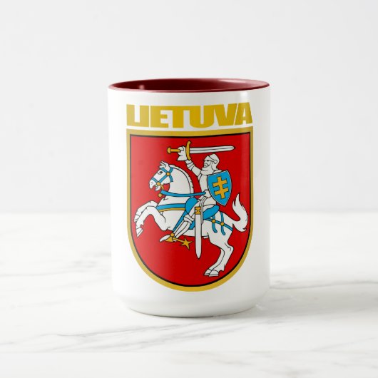 Litouwen (Lietuva) Wapenmunt Mok (Midden)