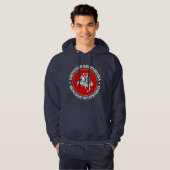 Litouwen (rd) hoodie (Voorkant volledig)