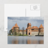 Litouwen, Trakai. Island Castle 2 Briefkaart (Voorkant / Achterkant)