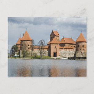 Litouwen, Trakai. Island Castle 2 Briefkaart