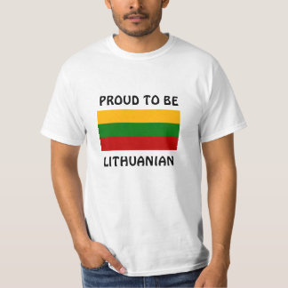Litouwen: trots om Litouws te zijn T-shirt
