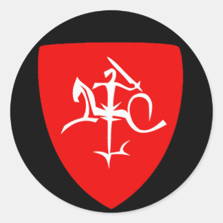 Litouwen Vytis Naujoji Lietuva Ronde Sticker