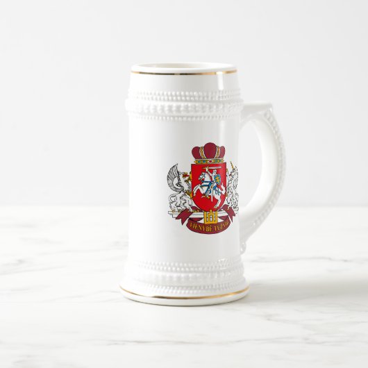 Litouwen Wapenstaart-Mok Bierpul (Voorkant rechts)
