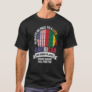 Litouws Amerikaan We kennen plekken waar Litouwen T-shirt