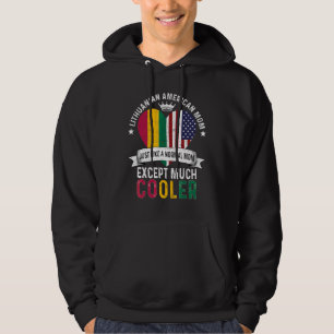 Litouws Amerikaanse Moeder Moederdag Mama Litouwen Hoodie