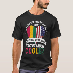 Litouws Amerikaanse Moeder Moederdag Mama Litouwen T-shirt