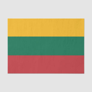 Litouwse decoratie, Litouwse vlag tissuepapier