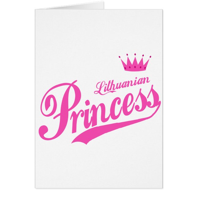 Litouwse prinses (Voorkant)