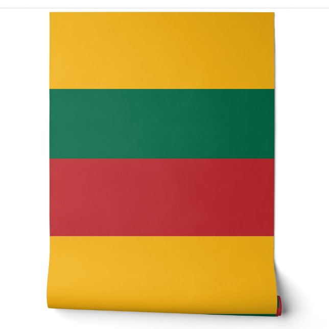 Litouwse vlag behang (Afrollen)