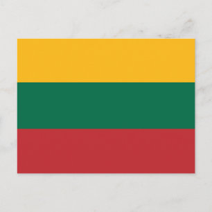 Litouwse vlag briefkaart