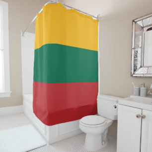 Litouwse vlag douchegordijn