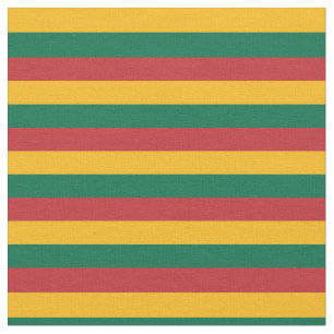 Litouwse vlag en Litouwen Trendy Fabric/mode Stof