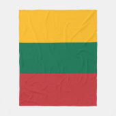 Litouwse vlag fleece deken (Voorkant)