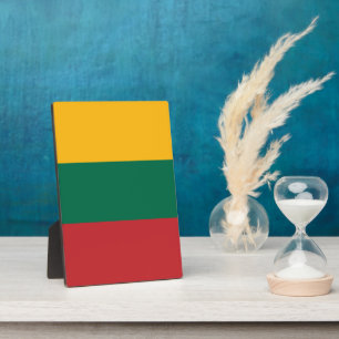Litouwse vlag fotoplaat
