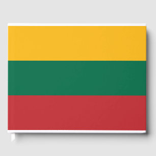 Litouwse vlag gastenboek