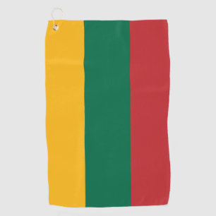 Litouwse vlag golfhanddoek