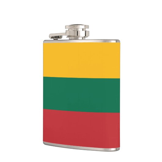 Litouwse vlag heupfles (Links)