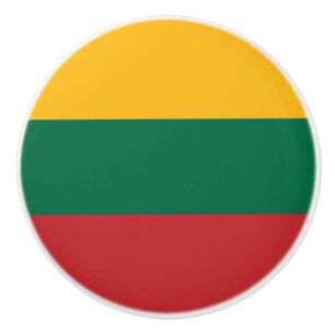 Litouwse vlag keramische knop
