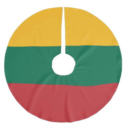 Litouwse vlag kerstboom rok (Voorkant)