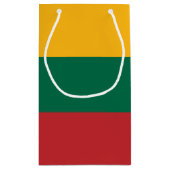 Litouwse vlag klein cadeauzakje (Achterkant)