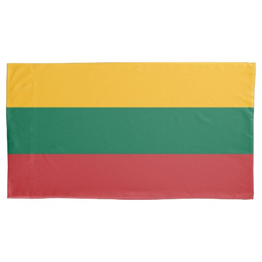 Litouwse vlag kussensloop (Voorkant)