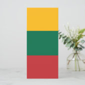 Litouwse vlag menu (Staand voorkant)
