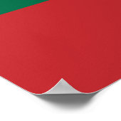Litouwse vlag poster (Hoek)