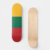 Litouwse vlag skateboard (Voorkant)