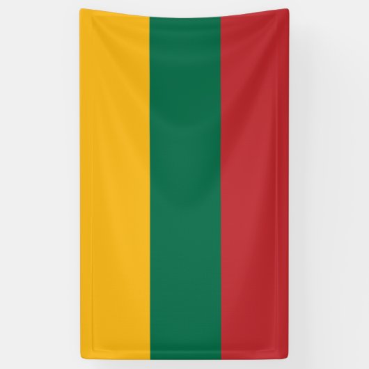 Litouwse vlag spandoek (Verticaal)