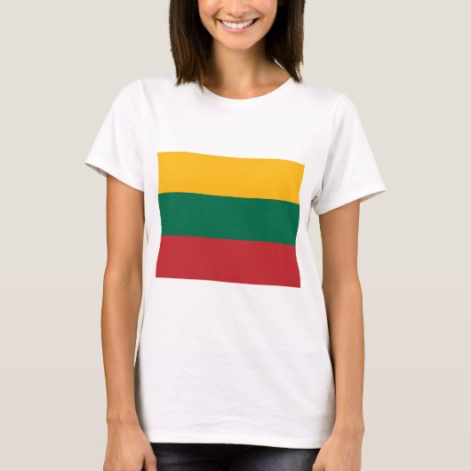 Litouwse vlag t-shirt (Voorkant)