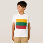 Litouwse vlag t-shirt (Voorkant volledig)