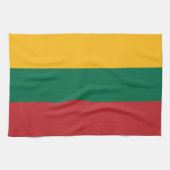 Litouwse vlag theedoek (Horizontaal)