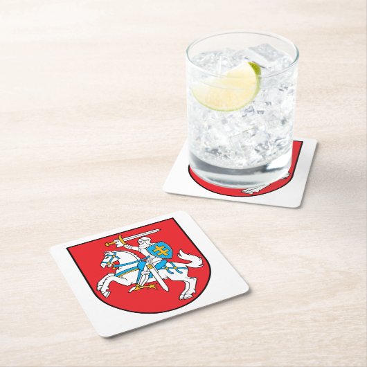 Litouwse Vytis Onderzetter Set