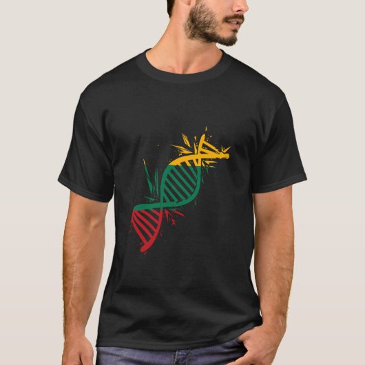 Litouwse wortels DNA-molecuul Litouwse trots verli T-shirt (Voorkant)
