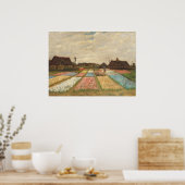 Lits de fleurs - Vincent van Gogh Poster d'art (Cuisine)
