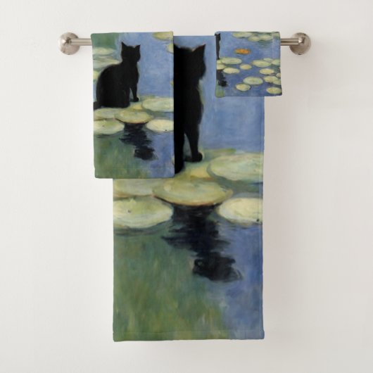 Lits d'eau Monet Claw Pond de chat (En situation)