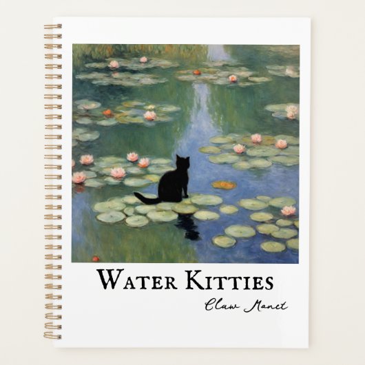 Lits d'eau Monet Claw Pond de chat (Devant)