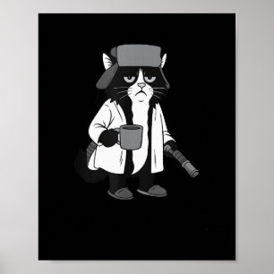 Litter’s Volle Grappige Kat Kerst Humor Quote _1 Poster