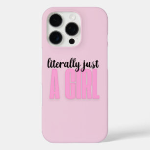 littéralement juste une fille - étui pour iphone 1