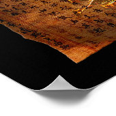 LITTÉRATURE JAPONAISE Poster d'art de style antiqu (Coin)