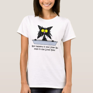 Litterbox Cat T-shirt