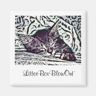 LitterBoxBlowOut Magneet