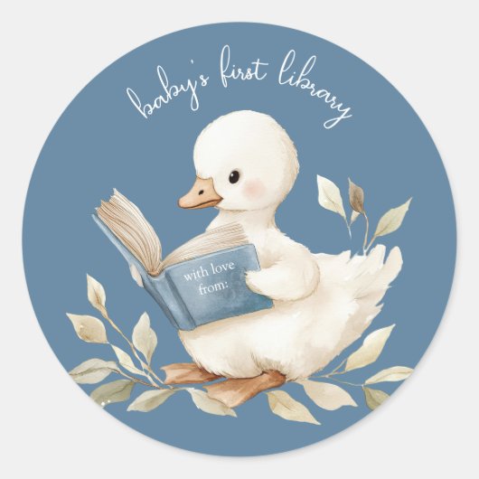 Littl Goose Book Stickers – Baby’s First Library (Devant)