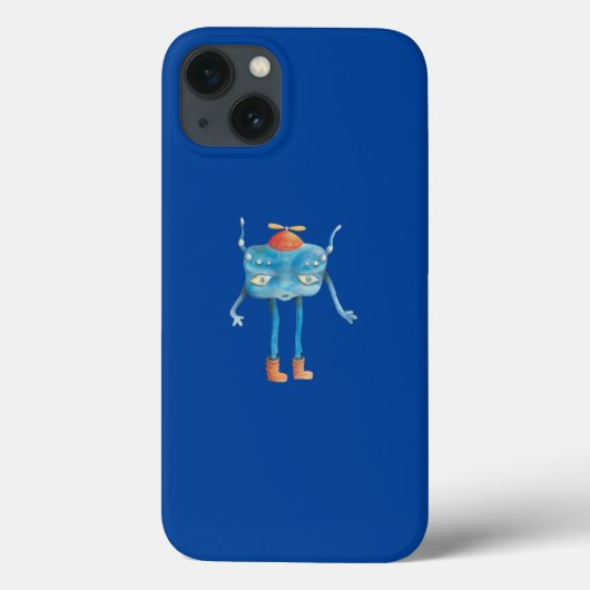 Little Alien Pi Illustration Case-Mate iPhone Case (Achterkant)