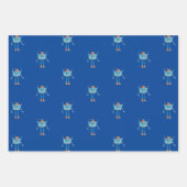 Little Alien Pi Inpakpapier Vel (Voorkant)