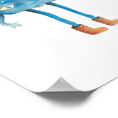 Little Alien Pi Poster (Hoek)