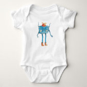 Little Alien Pi Romper (Voorkant)