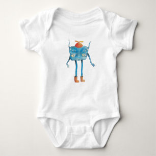 Little Alien Pi Romper